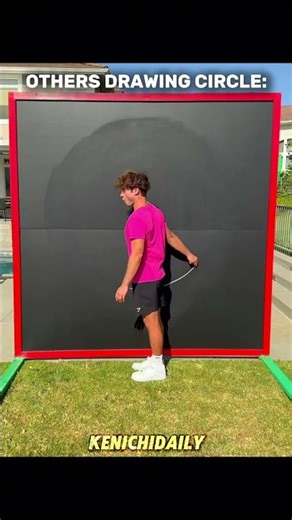 Others Try to Draw a Perfect Circle But This One Is Impossible