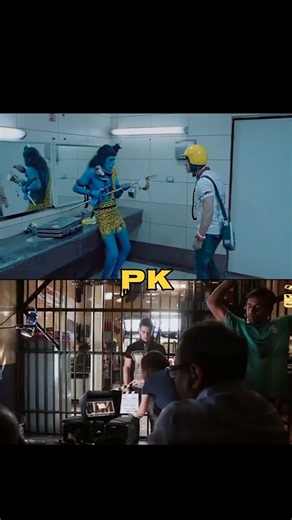 aamir behind the pk movie #shorts
