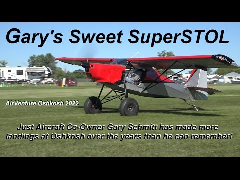 Gary Schmitt and his Just Aircraft SuperSTOL - Oshkosh 2022