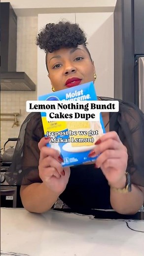 Lemon Nothing Bundt Cakes Dupe repost in honor of no. 1 draft pick Macai Lemon! #cake #easyrecipe
