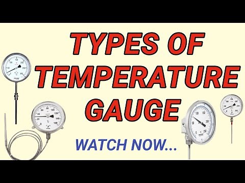 Types of Temperature Gauges