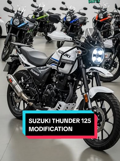 Modifikasi Suzuki Thunder 125 yang Keren