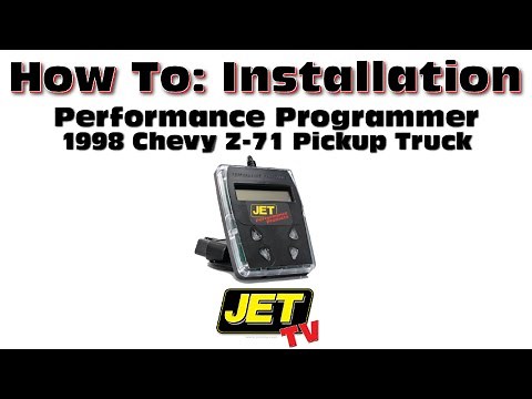 Programmer Install on 1998 Chevy Z-71 Pickup Truck