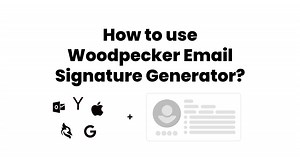 How to add a signature from Woodpecker Email Signatures in Outlook on the web