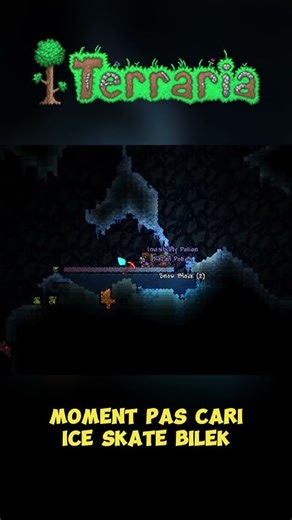 moment cari aksesoris ice skate #shorts #terraria #fypシ #terrariabeginner