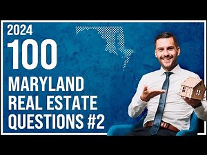 Maryland Real Estate Exam 2 2024 (100 Questions with Explained Answers)
