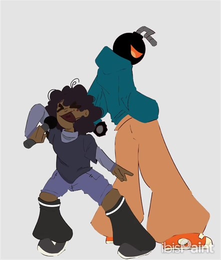 This art work will be done Im just tried.. . . #rantoftheday #speedpaint #fnf #schoolrant