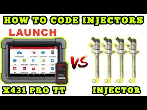 2025 Launch X431 Pro TT | How To Code Injectors | STEP BY STEP
