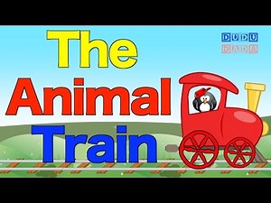 GUGUDADA - The Animal Train | Nursery Rhyme