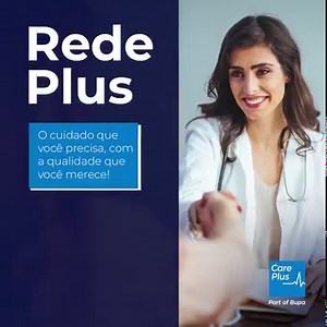 A Rede Plus é mais uma forma de cuidar dos(as) nossos(as) beneficiários(as). Nela, reunimos tudo aquilo que você precisa para cuidar da saúde: exclusividade, competência, tecnologia, boa localização e atendimento humanizado. Você pode ter acesso ao currículo dos(as) nossos(as) profissionais antes mesmo de agendar uma consulta e pesquisar as clínicas e hospitais próximos para ser atendido(a). Rede Plus: não é só premium, é plus! Acesse e saiba mais: https://www.careplus.com.br/a-careplus/rede-plu