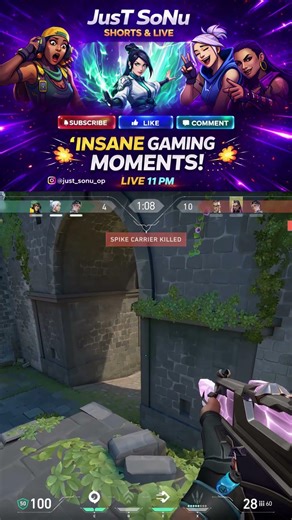 #valorant #justsonu #valorantclips #gaming #short