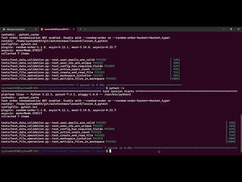 Lesson 5: Introduction to PyTest - The Transition from Scripts to Test Infrastructure