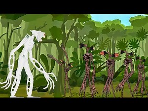 Megaphone Head vs 100 Siren Head/Megahorn level up Boss/Drawing Cartoons 2