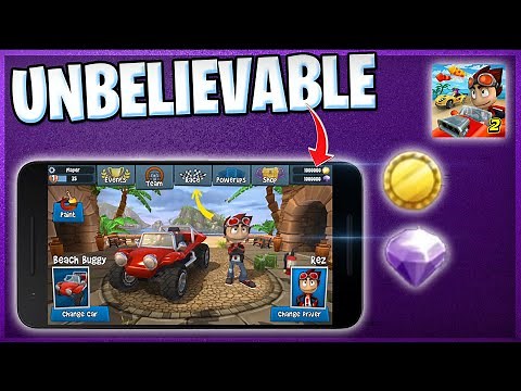 Beach Buggy Racing 2 Hack - Trick for Unlimited Gems and Coins using Mod for iOS/Android 2023