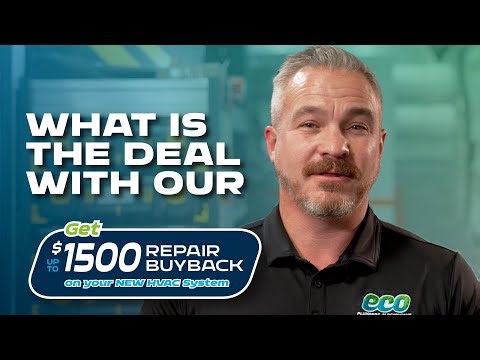 Get up to $1500 Repair BuyBack on Your NEW HVAC System!