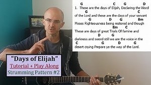 "DAYS OF ELIJAH" Tutorial   Play Along. Beginner Guitar Lesson. Henry Braun Chords - ChordU