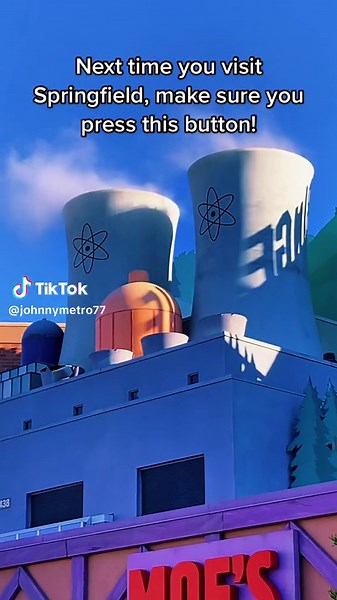 Exploring the Springfield Nuclear Plant at Universal Studios