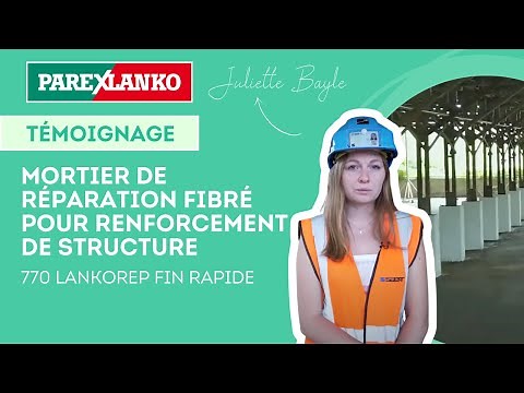 770 LANKOREP FIN RAPIDE - Mortier de réparation fibré pour renforcement de structure