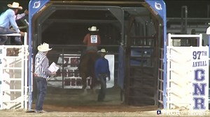 Jordan Briggs and Ivy Saebens take the two top spots in Caldwell Night Rodeo barrel racing. Watch all the action LIVE on CowboyChannel. | PRCA ProRodeo
