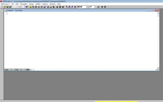 数字电路软件maxplussll作业演示