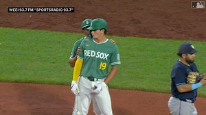 Ceddanne Rafaela pega jonrón de oro de dos carreras