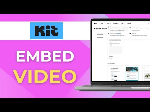 How To Embed Video In Email Convertkit Tutorial