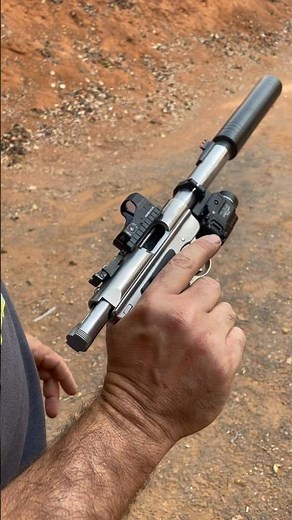 Ruger Mk III calibre 22 LR, preparada para espera!