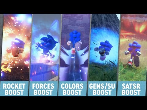 Choose your favorite Boost in Sonic Frontiers