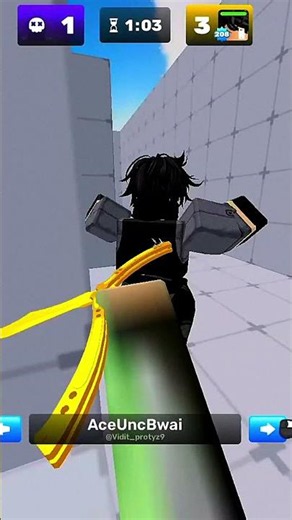 1v1ing Shandra_YT! #rivals #roblox #shorts