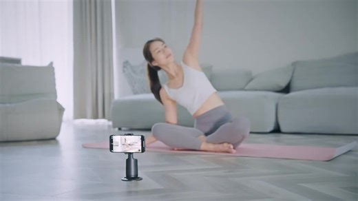 Auto Tracking Phone Holder Auto Face Tracking 360 Rotation Fast Face Object Tracking Cameraman Robot P01 Tracking Phone Holder