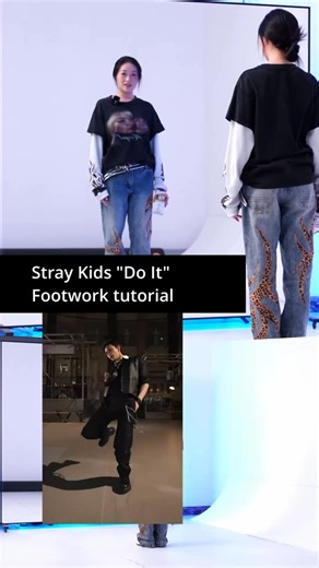 Sing Sing on Instagram: "Stray Kids “Do it” footwork dance tutorial #straykids #skz #do_it #doitchallenge @realstraykids"