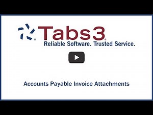 Accounts Payable Invoice Attachments
