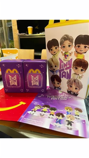 BTS Happy Meal Toy First Dibs at McDonald's