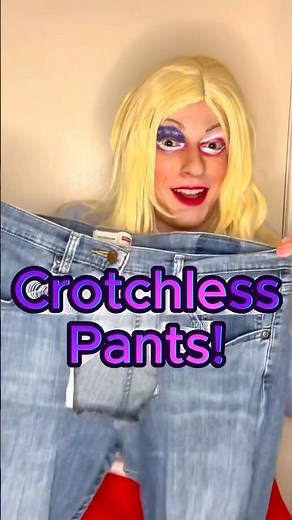 Mrs. Thea Point Shows Off Crotchless Pants