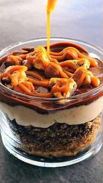 🍫🌰 100% vegan chocolate-hazelnut verrine