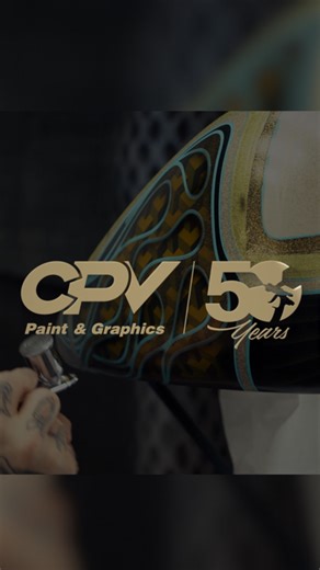 17K views · 358 reactions | Fifty years later, the love of the craft still drives everything we do. Here’s to staying true to custom paint. It’s been one helluva ride. ️落 #CPV50Years #CustomPaint #CPVPaint #cpvshowroom #motorcycle #CustomCulture | CPV Paint & Graphics | Facebook