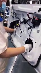 Volkswagen car production door assembly process. #auto #carsproduction #volkswagen #mechanicsteve #automobile #automechanic | Mechanic Steve