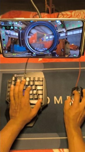 How to play free fire with keyboard mouse in mobile | ⌨️ 🖱📱 full setup without app no activation