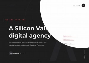 Well done! Baunfire by BAUNFIRE (U.S.A) wins #SOTD & #DEVAWARD. Baunfire is a Silicon Valley digital design agency, partnering with ambitious global brands and forward-thinking startups to build elevated experiences on the web http://shre.ly/baunfire-agency-sotd | awwwards