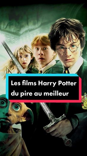 Les films Harry Potter du pire au meilleur selon les notes AlloCiné 🍿 #harrypotter #top10 #cinema #classement