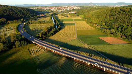 Germany's Autobahn: Drone Views of No Speed Limit Roads - Worldwide