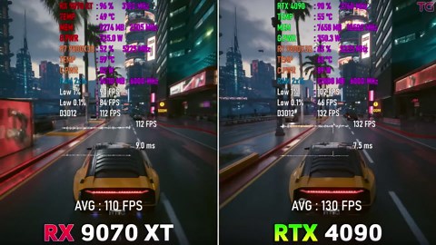 RX 9070 XT vs RTX 4090 - Test in 10 Games | 1440p & 4K