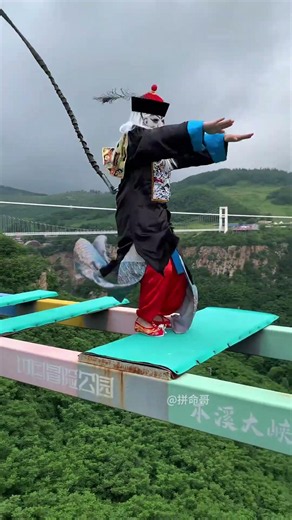 Shaking limbs betrayed my extreme nervousness pre-jump+:Asmr Bungee Jumping