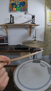⚡ HI HAT pattern of the day, left hand ACCENTS! Beginner Drum Lesson #drumlessons #hihats ▶️ Next time you're on your kit, give this HI HAT pattern a go! The funkiness (is that a word?) in this groove comes from moving your left hand up to the hi hats for a pair of accents. If you're having trouble with the coordination for this groove, go back to the practice pad and practice sticking patterns where your LEFT HAND is playing accents. ▶️ As always, when you are learning something new, remember t