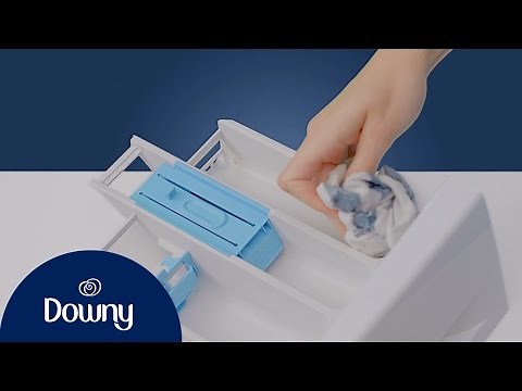 How To Clean Fabric Conditioner Dispenser - Front Loader Washing Machine | Downy