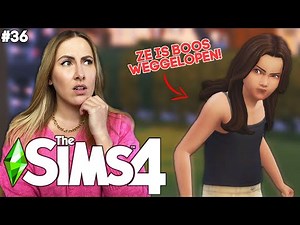 Ons kind is WEGGELOPEN! Ouders in PANIEK 😥 - De Sims 4 - Aflevering 36