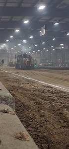 John laid down a great 290 foot pass!! Missed the finals for tonight. We'll be back tomorrow for another shot. | Row Crop Mafia Pulling Team