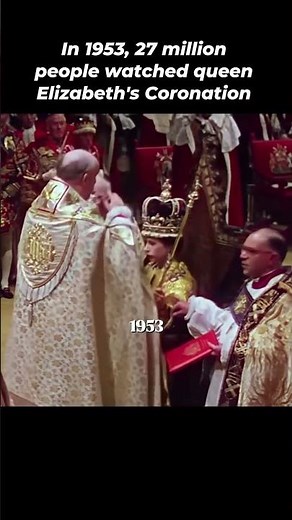 Queen Elizabeth's Coronation vs Funeral 👑 #History #Shorts #viral #royal