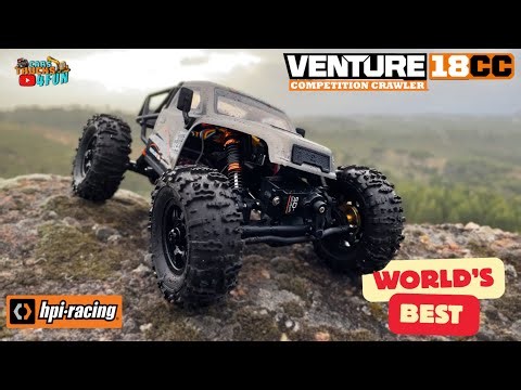 World's Best RTR LCG Comp Crawler | HPI NEW Venture 18 CC | Unboxing & First Drive ‪@CarsTrucks4Fun‬