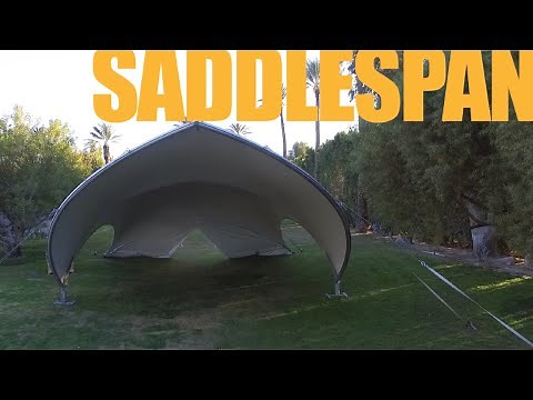 Tentnology® Saddlespan® S1000 Installation